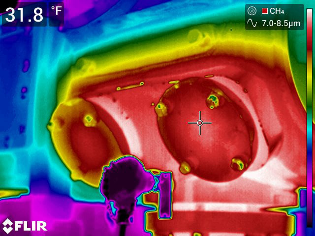 FLIR lanza su primera cámara de detección de gas metano no refrigerado